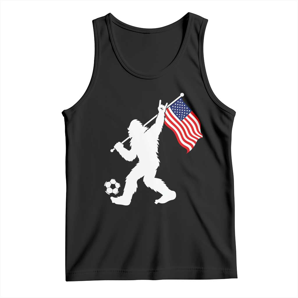 USA Soccer Bigfoot American Flag Fan Tank Top