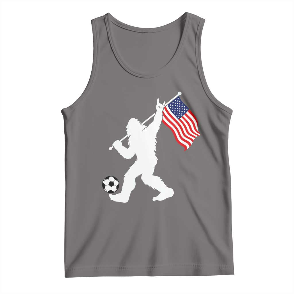 USA Soccer Bigfoot American Flag Fan Tank Top