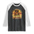 Black Cowgirl Rodeo Raglan Shirt Where Them Fans At Boots On Da Ground TS14 Black White Print Your Wear