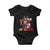 Native American Stop MMIW Baby Onesie I Wear Red For My Sister TS14 Black Print Your Wear