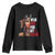 Native American Stop MMIW Youth Sweatshirt I Wear Red For My Sister TS14 Black Print Your Wear