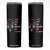 Native American Heritage Skinny Tumbler I Am Not As White As I Look TS14 Black Print Your Wear