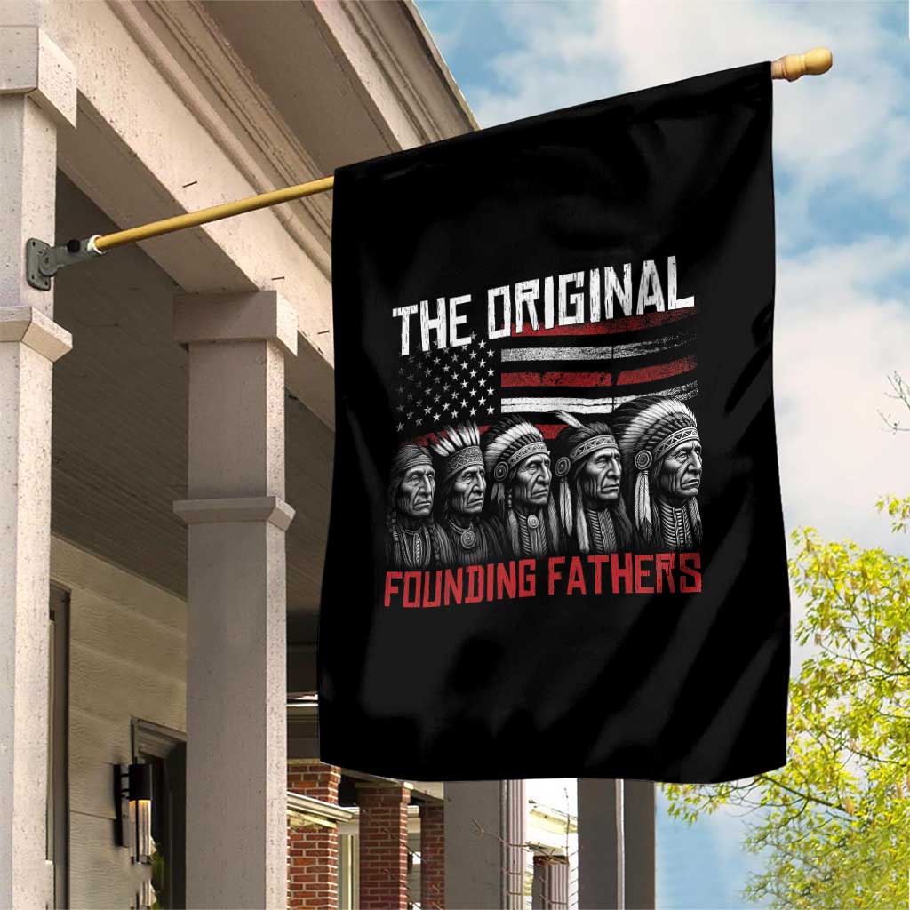 Native American Tribe Garden Flag The Original Founding Fathers TS14 Print Your Wear