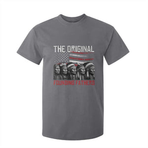 Native American Tribe T Shirt For Kid The Original Founding Fathers TS14 Charcoal Print Your Wear