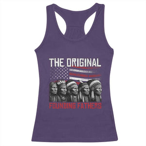 Native American Tribe Racerback Tank Top The Original Founding Fathers TS14 Purple Print Your Wear
