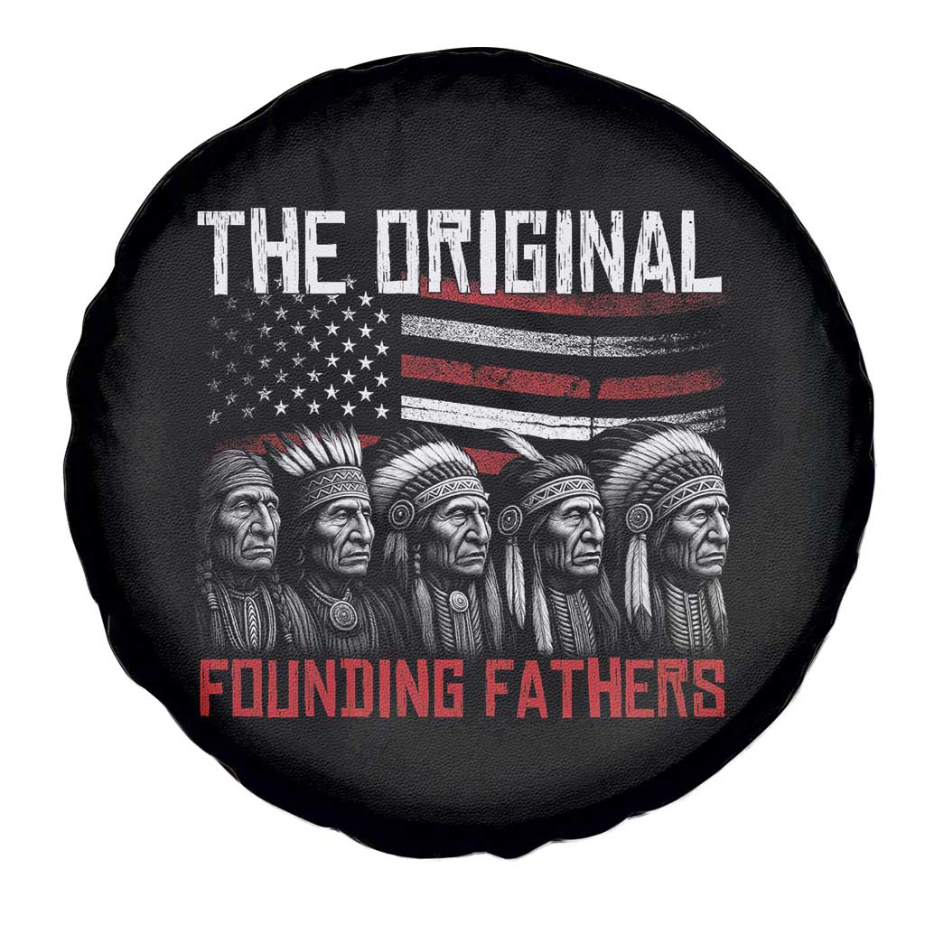 Native American Tribe Spare Tire Cover The Original Founding Fathers TS14 Print Your Wear