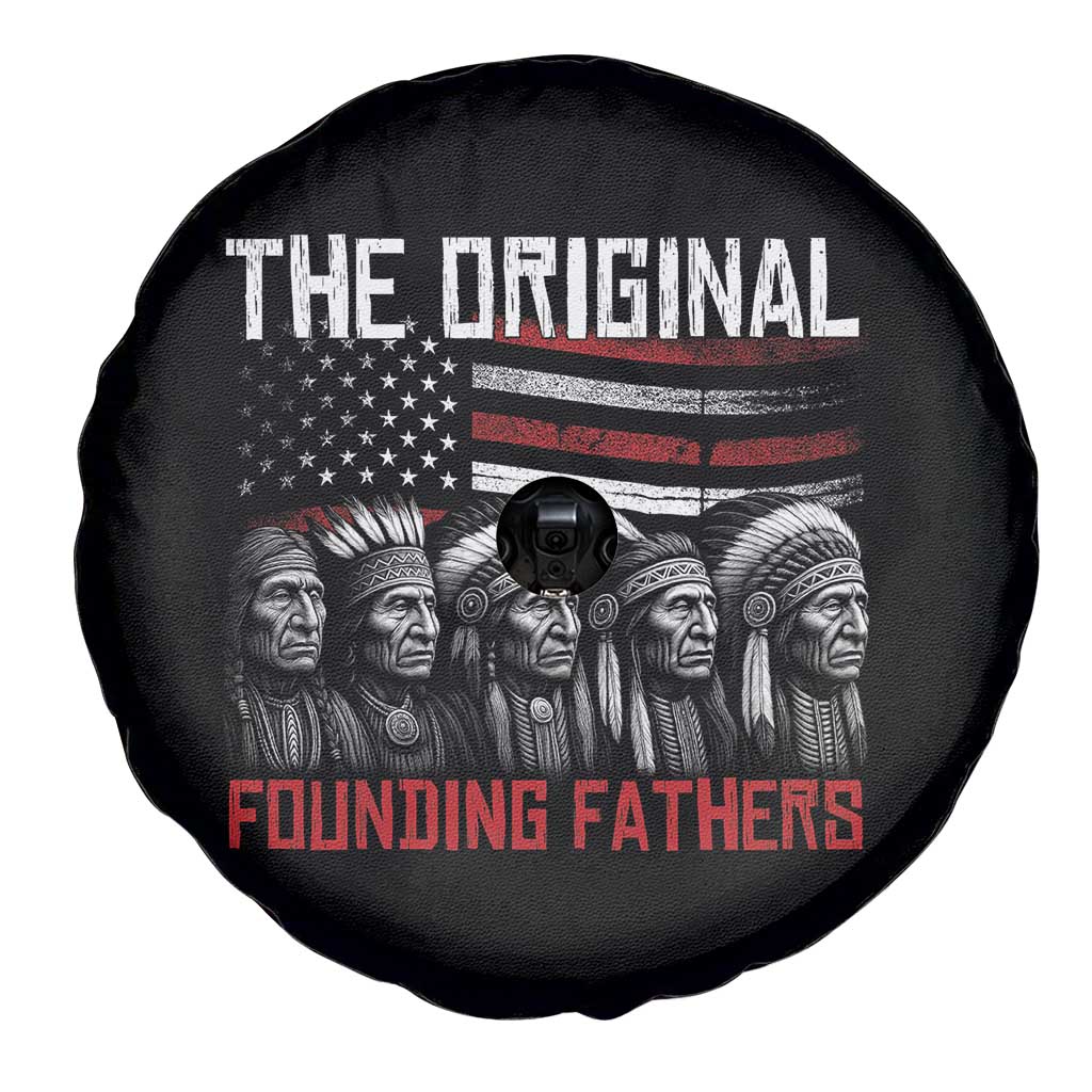 Native American Tribe Spare Tire Cover The Original Founding Fathers TS14 Print Your Wear