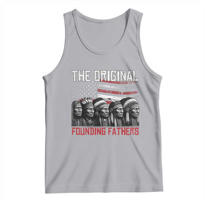 Native American Tribe Tank Top The Original Founding Fathers TS14 Athletic Heather Print Your Wear