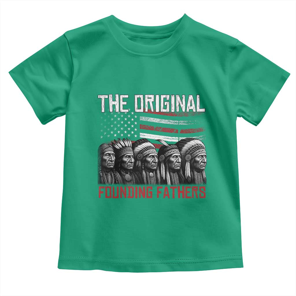 Native American Tribe Toddler T Shirt The Original Founding Fathers TS14 Irish Green Print Your Wear