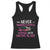 Native American Women Racerback Tank Top Never Underestimate A Woman With Native Blood - Print Your Wear