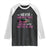 Native American Women Raglan Shirt Never Underestimate A Woman With Native Blood TS14 Black White Print Your Wear