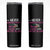 Native American Women Skinny Tumbler Never Underestimate A Woman With Native Blood TS14 Black Print Your Wear
