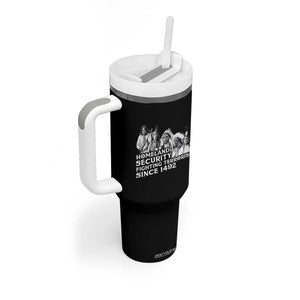 Homeland Security Fighting Terrorism Since 1492 Native American Tumbler With Handle TS14 Print Your Wear