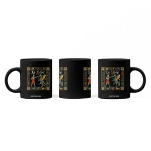 Le Boop Medieval Knight Dragon Fantasy Book Lover Humor Coffee Mug