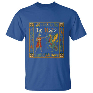 Le Boop Medieval Knight Dragon Fantasy Book Lover Humor T Shirt