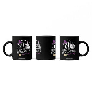 60th Birthday Halloween Coffee Mug 59 Plus Middle Finger Zero Hexes Given Gift For Women TS14 Print Your Wear