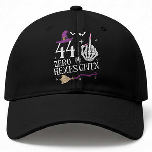 45th Birthday Halloween Baseball Cap 44 Plus Middle Finger Zero Hexes Given Gift For Women TS14 Print Your Wear