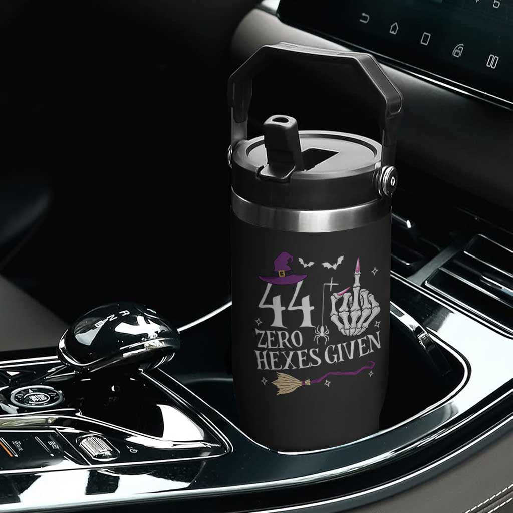 45th Birthday Halloween Flip Straw Tumbler 44 Plus Middle Finger Zero Hexes Given Gift For Women TS14 Print Your Wear