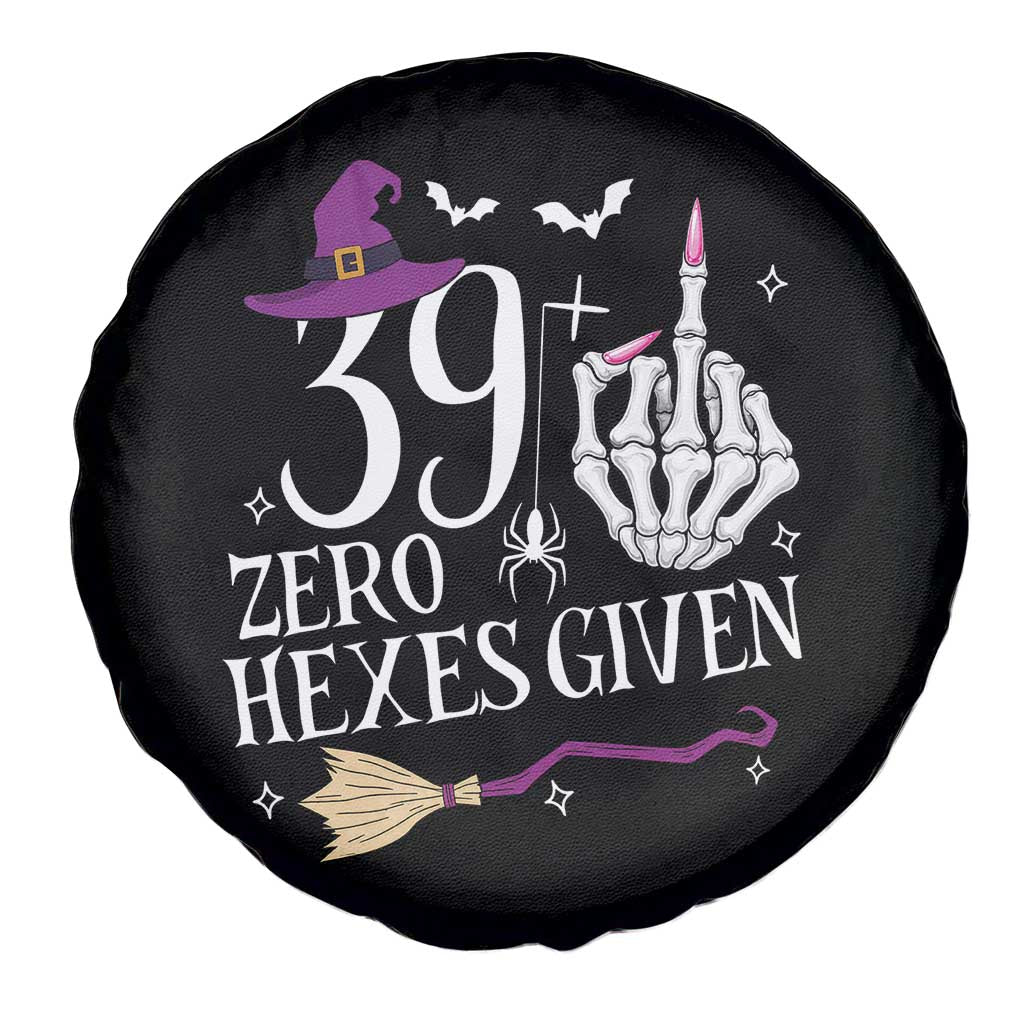 40th Birthday Halloween Spare Tire Cover 39 Plus Middle Finger Zero Hexes Given Gift For Women TS14 Print Your Wear