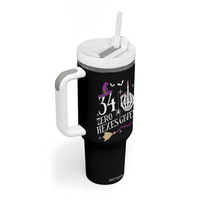 35th Birthday Halloween Tumbler With Handle 34 Plus Middle Finger Zero Hexes Given Gift For Women TS14 Print Your Wear