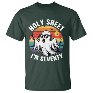 70th Birthday Halloween Ghost T Shirt Holy Sheet I'm Seventy