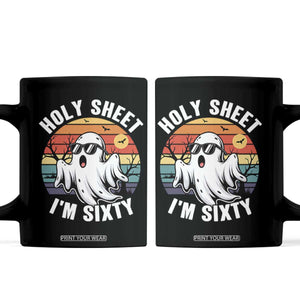 60th Birthday Halloween Ghost Coffee Mug Holy Sheet I'm Sixty