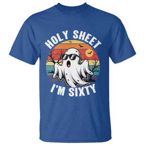 60th Birthday Halloween Ghost T Shirt Holy Sheet I'm Sixty