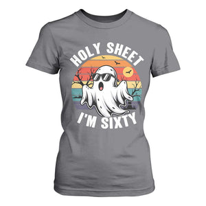 60th Birthday Halloween Ghost T Shirt For Women Holy Sheet I'm Sixty