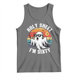 60th Birthday Halloween Ghost Tank Top Holy Sheet I'm Sixty