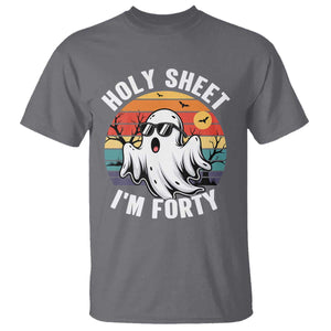 40th Birthday Halloween Ghost T Shirt Holy Sheet I'm Forty