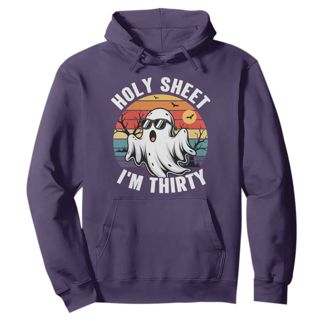 30th Birthday Halloween Ghost Hoodie Holy Sheet I'm Thirty