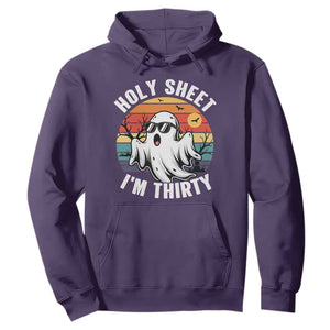30th Birthday Halloween Ghost Hoodie Holy Sheet I'm Thirty