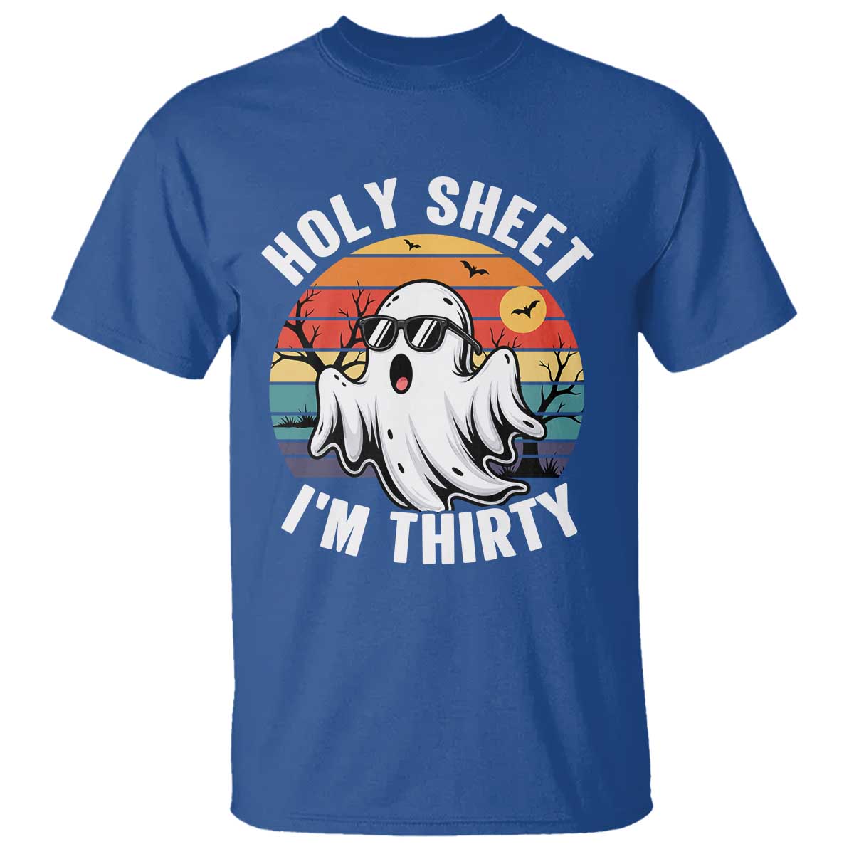 30th Birthday Halloween Ghost T Shirt Holy Sheet I'm Thirty