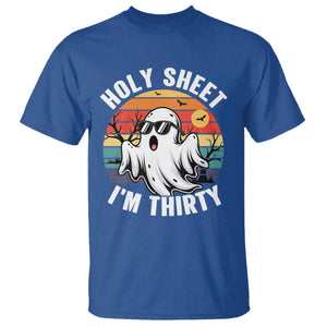 30th Birthday Halloween Ghost T Shirt Holy Sheet I'm Thirty
