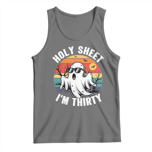 30th Birthday Halloween Ghost Tank Top Holy Sheet I'm Thirty