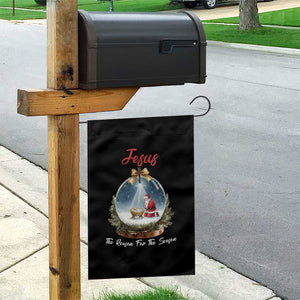 Jesus Santa Christmas Garden Flag The Reason For The Season TS14 Print Your Wear