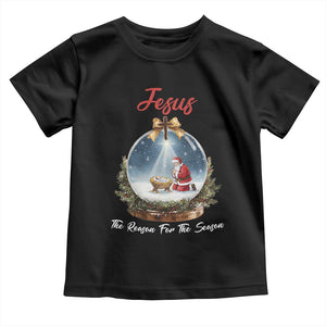 Jesus Santa Christmas Toddler T Shirt The Reason For The Season TS14 Black Print Your Wear