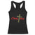 Christian Christmas Racerback Tank Top Cross Lights Faith - Print Your Wear