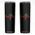 Christian Christmas Skinny Tumbler Cross Lights Faith TS14 Black Print Your Wear