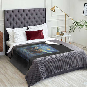 Three Kings Throw Blanket Nativity Scene Starry Night Christian Christmas TS14 Print Your Wear