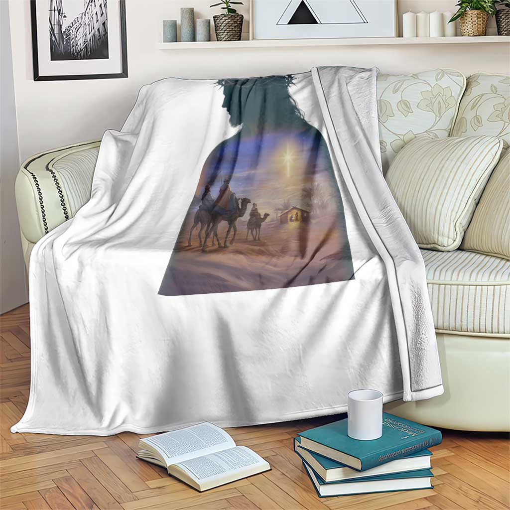 Three Wise Men Nativity Scene Throw Blanket Christian Jesus Faith TS14 Print Your Wear