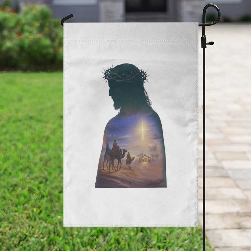Three Wise Men Nativity Scene Garden Flag Christian Jesus Faith TS14 Print Your Wear