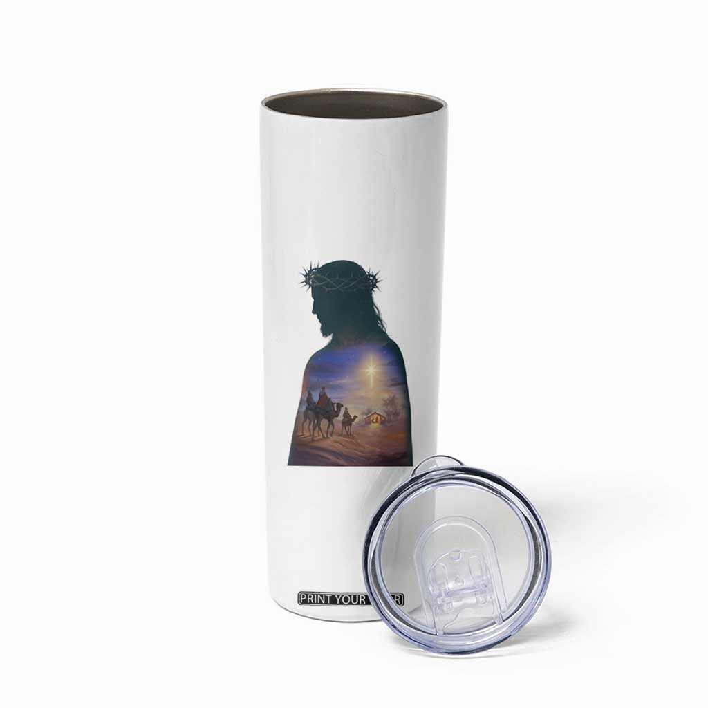 Three Wise Men Nativity Scene Skinny Tumbler Christian Jesus Faith TS14 Print Your Wear