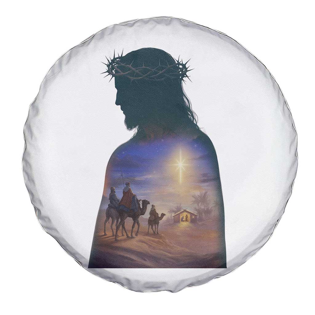 Three Wise Men Nativity Scene Spare Tire Cover Christian Jesus Faith TS14 Print Your Wear