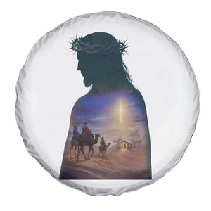 Three Wise Men Nativity Scene Spare Tire Cover Christian Jesus Faith TS14 Print Your Wear