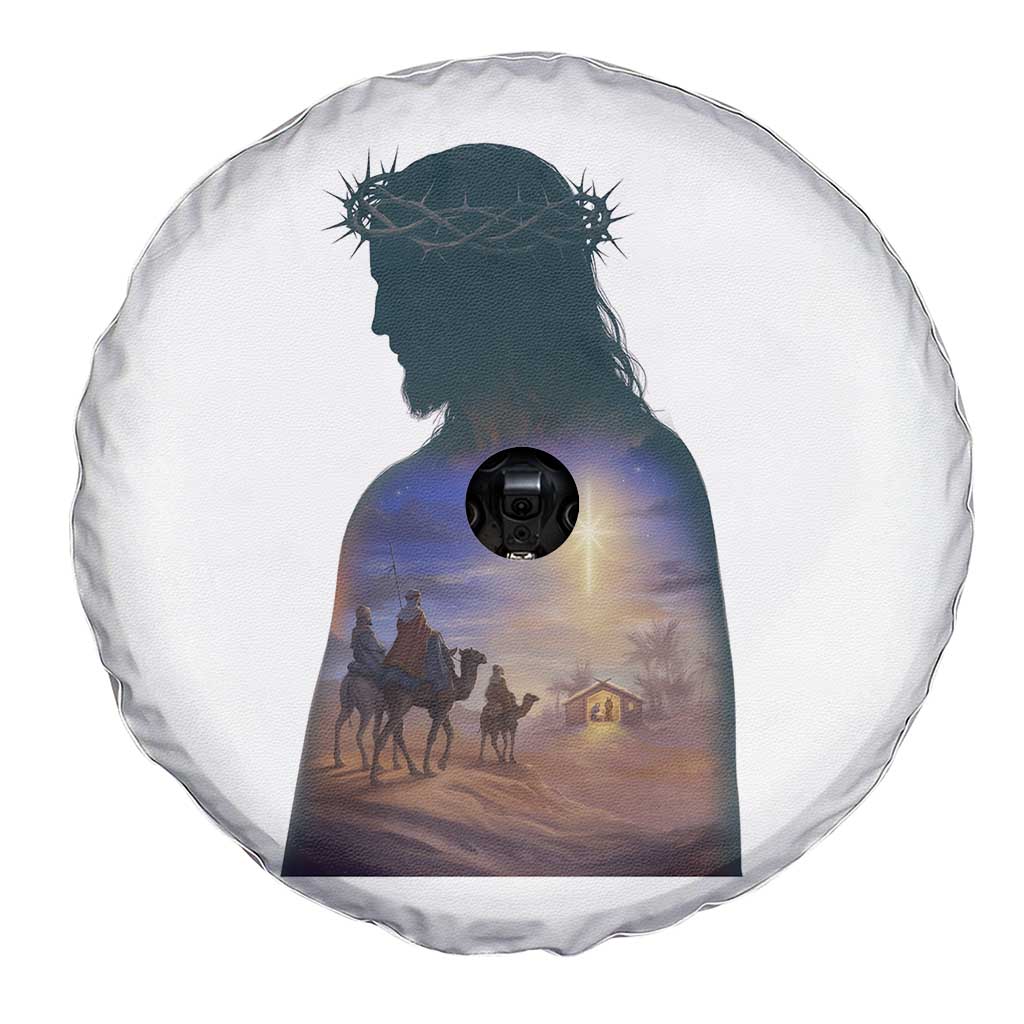 Three Wise Men Nativity Scene Spare Tire Cover Christian Jesus Faith TS14 Print Your Wear