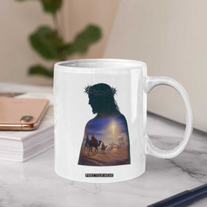 Three Wise Men Nativity Scene Coffee Mug Christian Jesus Faith TS14 Print Your Wear
