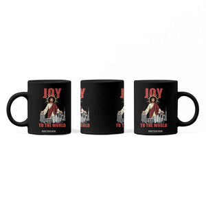 Jesus Christmas Coffee Mug Joy To The World Christian TS14 Print Your Wear