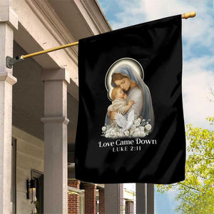 Christian Christmas Garden Flag Love Came Down Luke 2:11 TS14 Print Your Wear