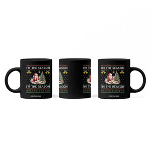 Jesus Christmas Coffee Mug Santa With Jesus Baby Reason Xmas TS14 Print Your Wear